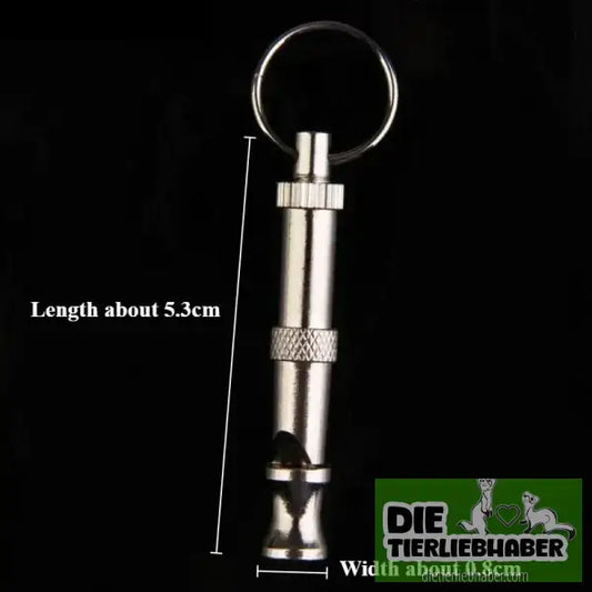 Zweiton-Ultraschall-Hundepfeife gegen Bellen - Silver - Training