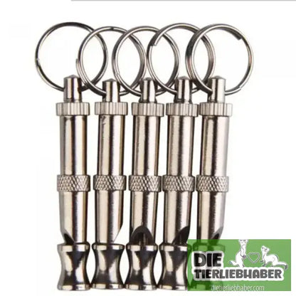 Zweiton-Ultraschall-Hundepfeife gegen Bellen - Silver - Training